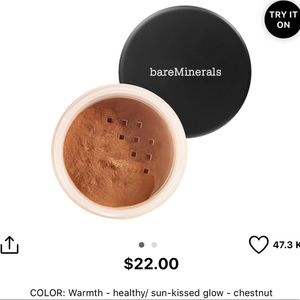 3/15$ Bare Minerals warmth bronzer mini